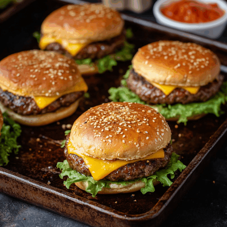 Baked Hamburgers