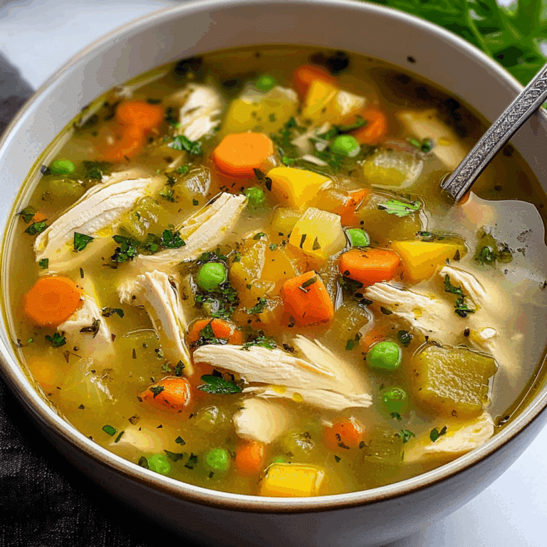 Chicken Vegetable Soup