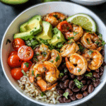 Chipotle Lime Shrimp Bowls