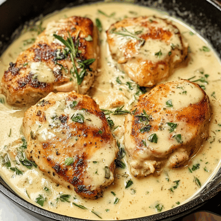 Creamy Herb Chicken Skillet