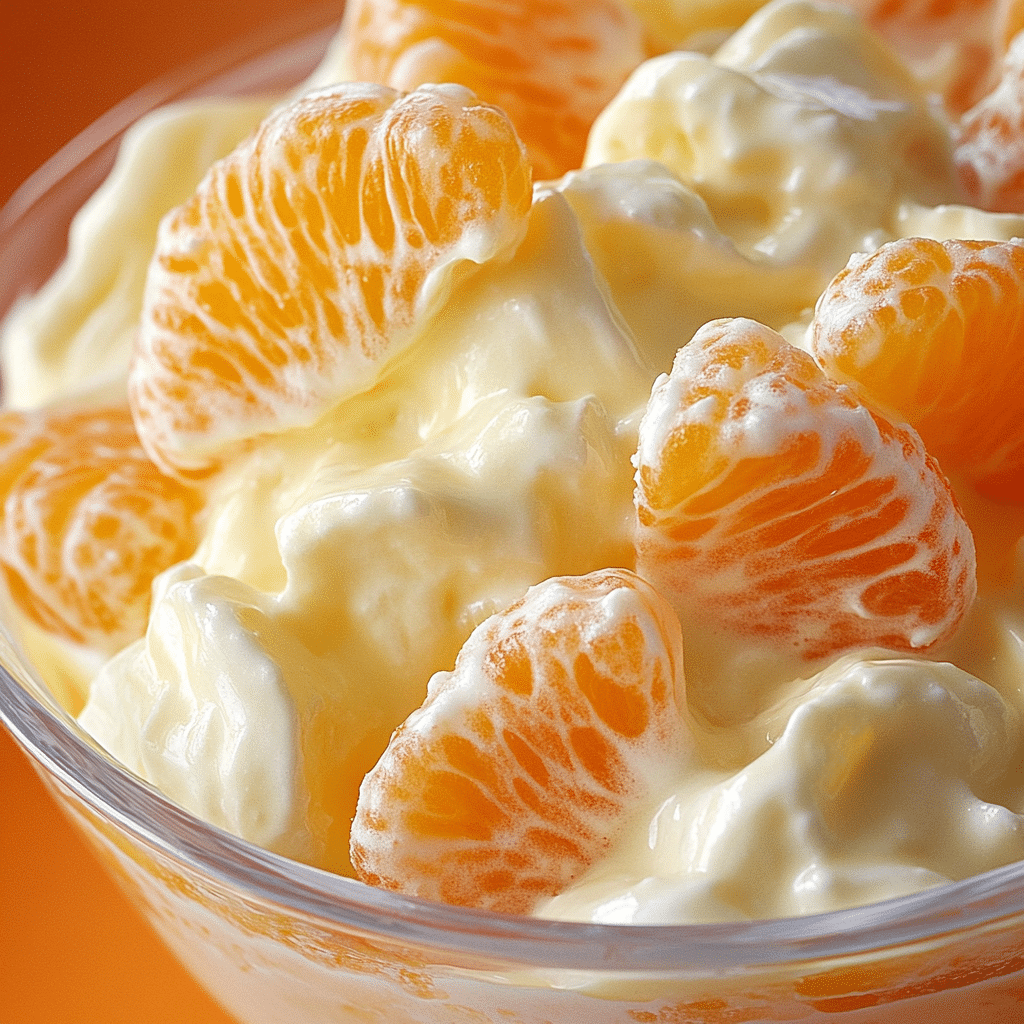 Creamy Orange Fruit Salad