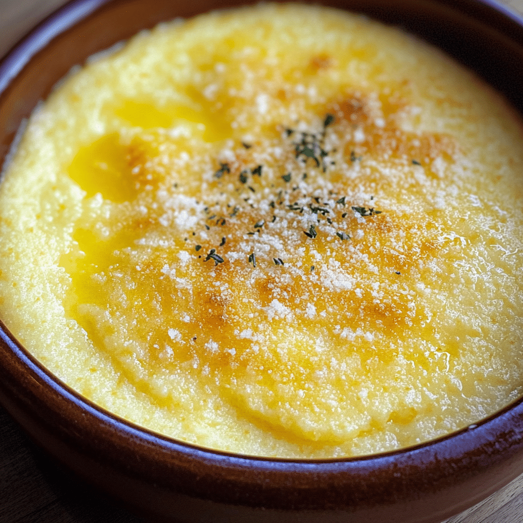 Creamy Oven-Baked Polenta
