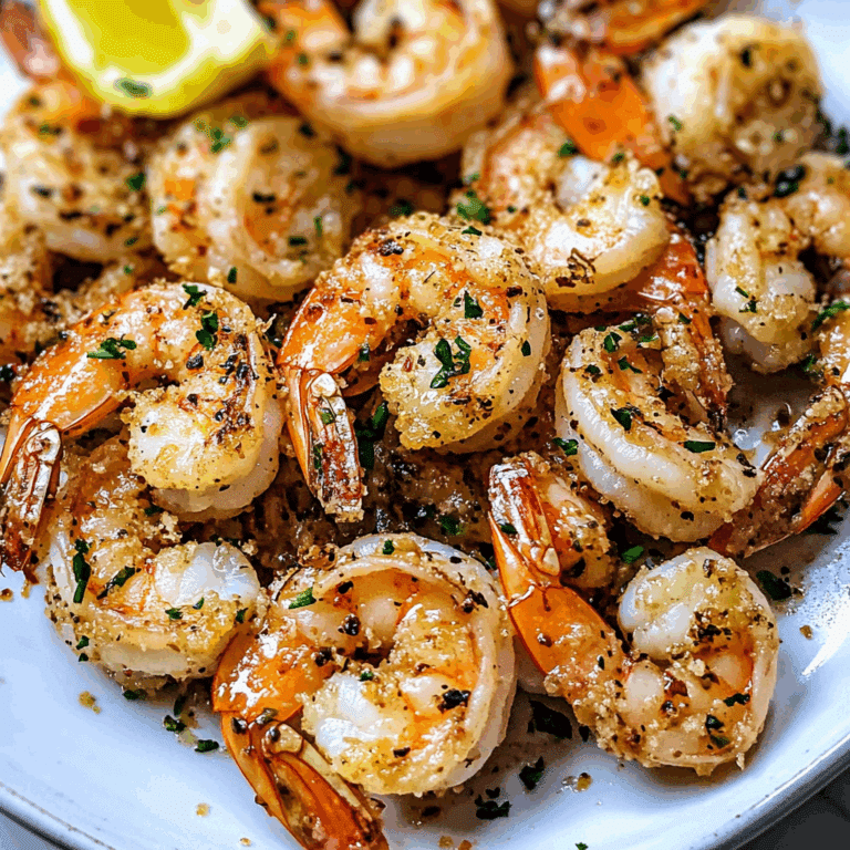 Crispy Baked Garlic Shrimp