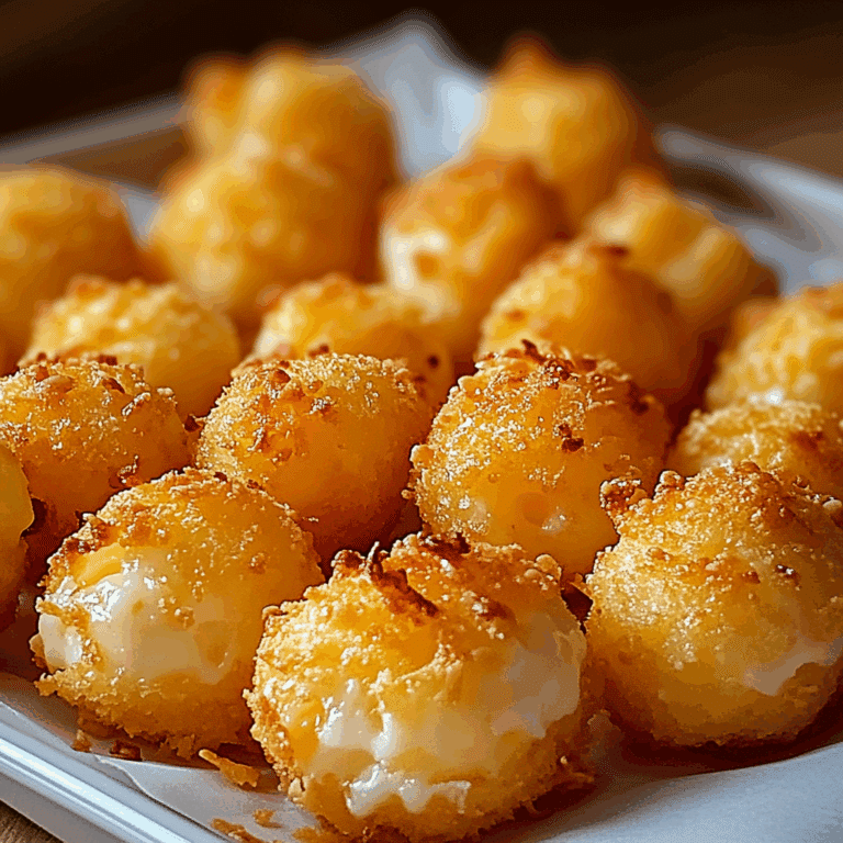Golden Cheese Crunch Bites
