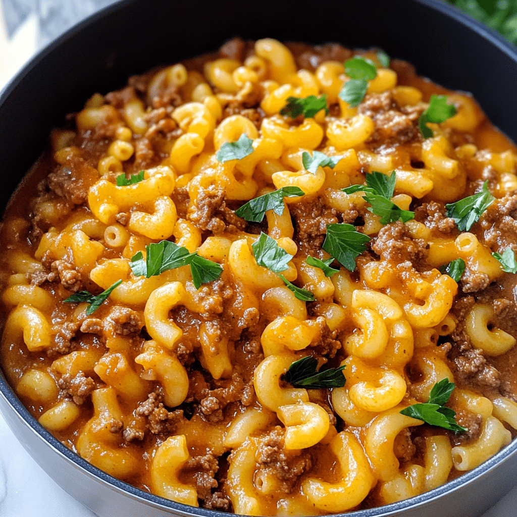 Homemade Beefaroni