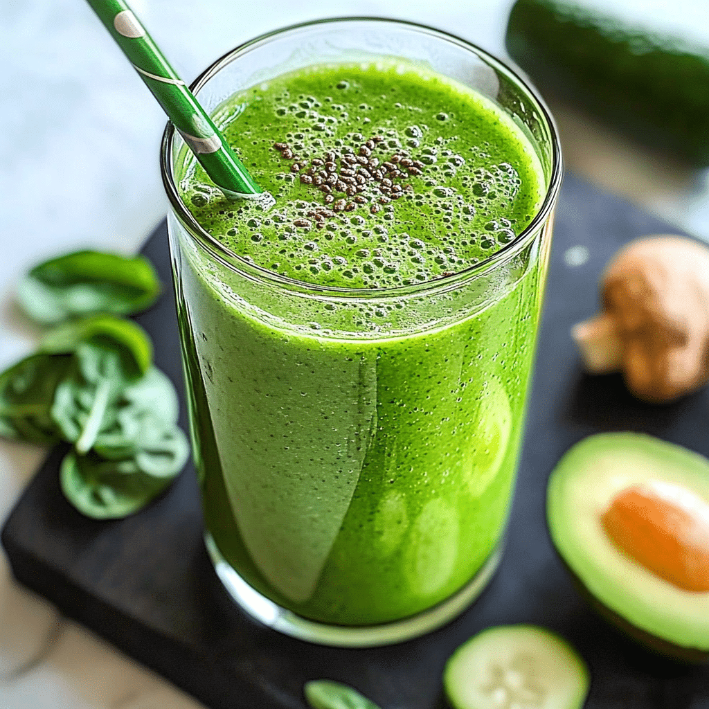 Immune Boosting Sweet Green Smoothie