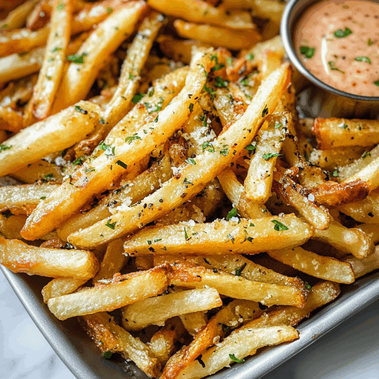 Killer Garlic Fries