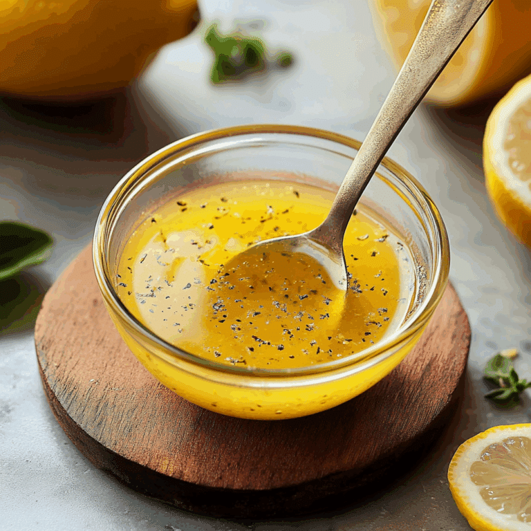 Lemon Vinaigrette Recipe