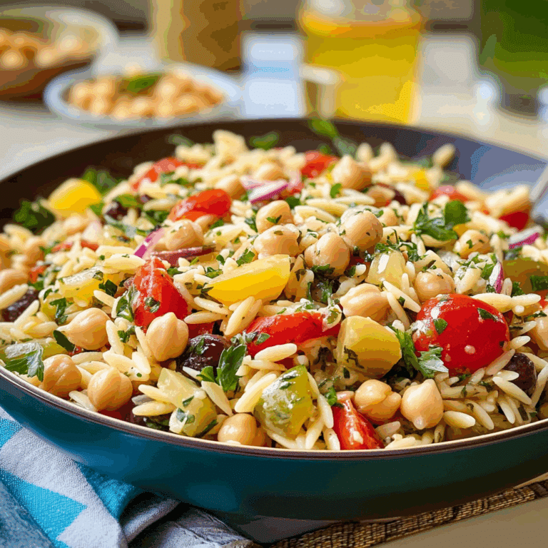 Mediterranean Orzo Salad