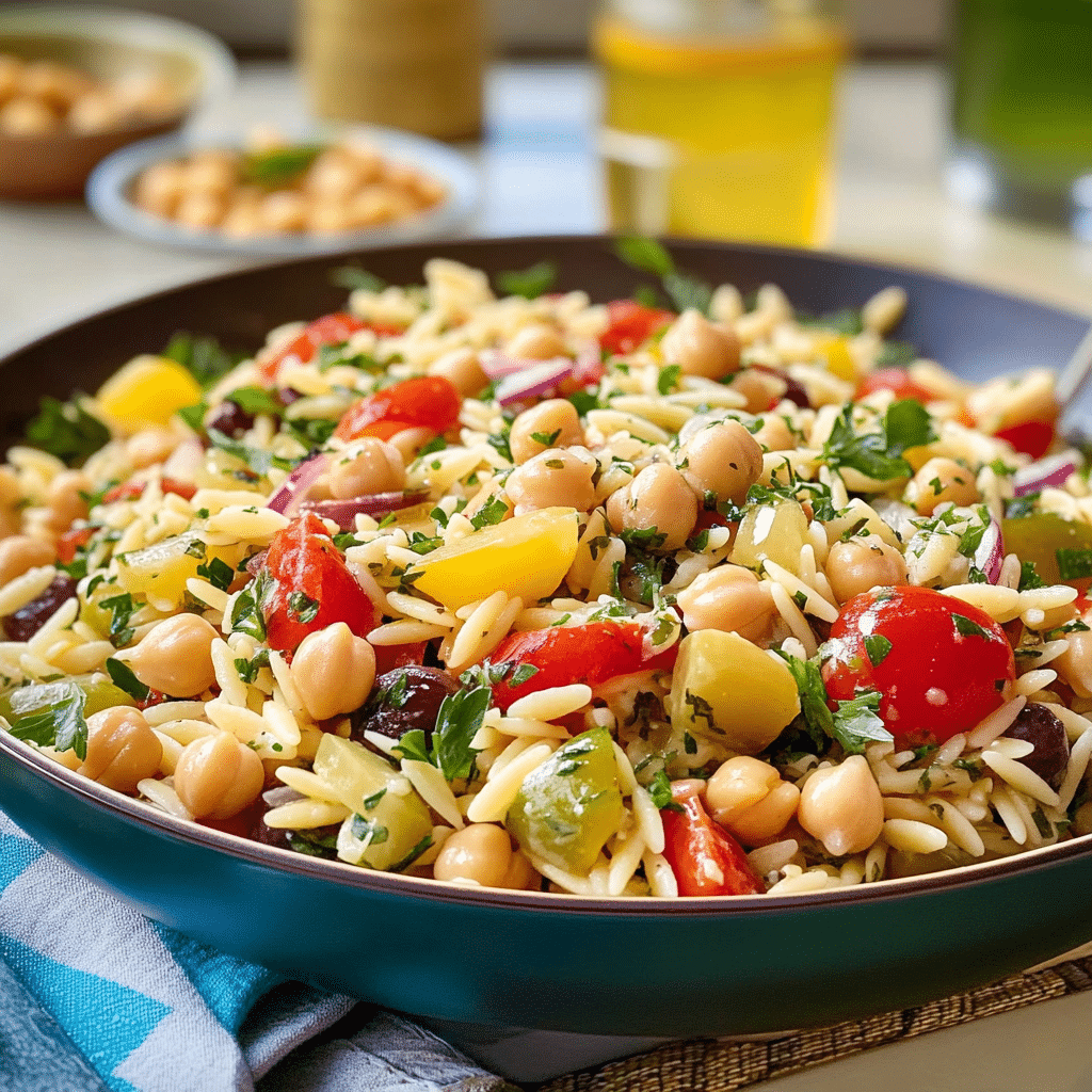 Mediterranean Orzo Salad