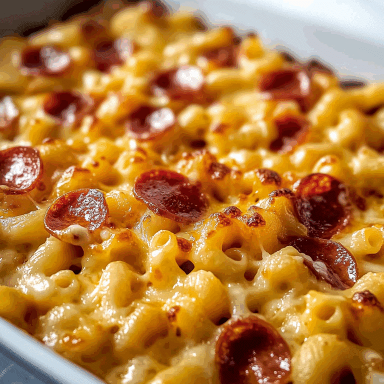 Pizza Mac and Cheese Bake