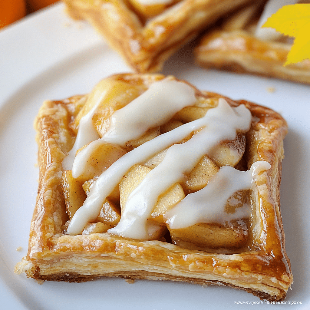 Pumpkin Pie Apple Danish