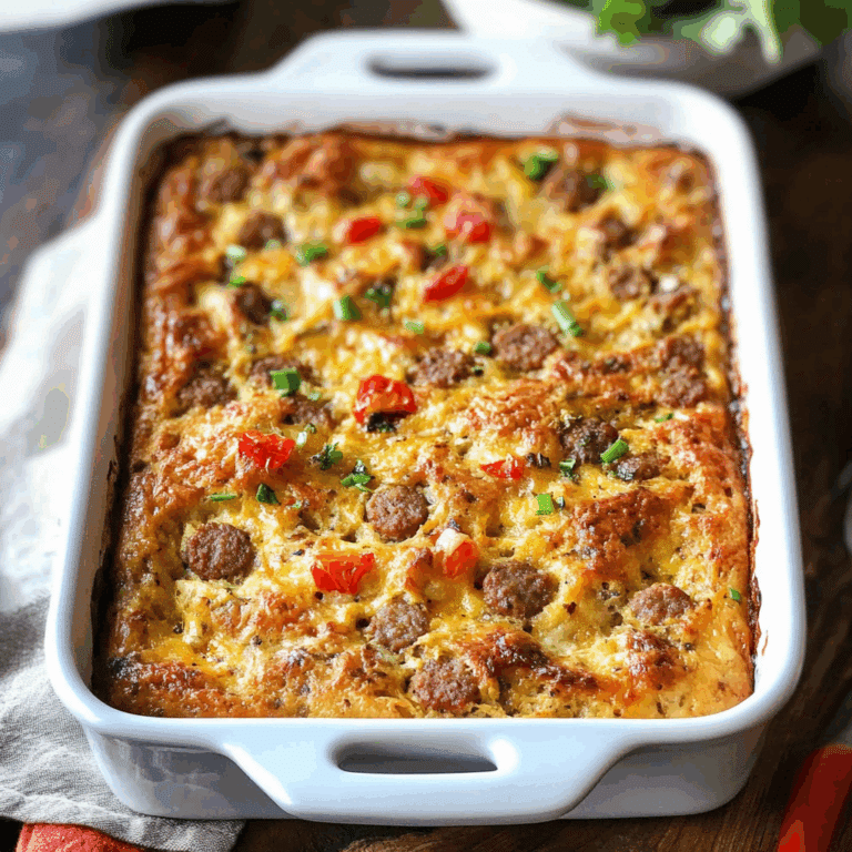 Sausage Breakfast Casserole