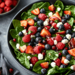 Spinach Salad with Berries