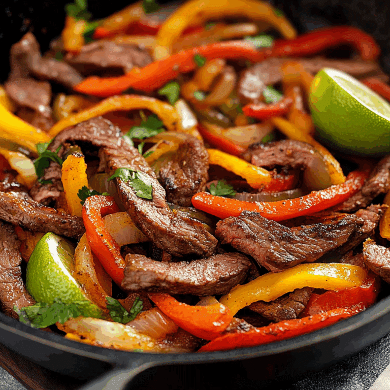 Steak Fajitas