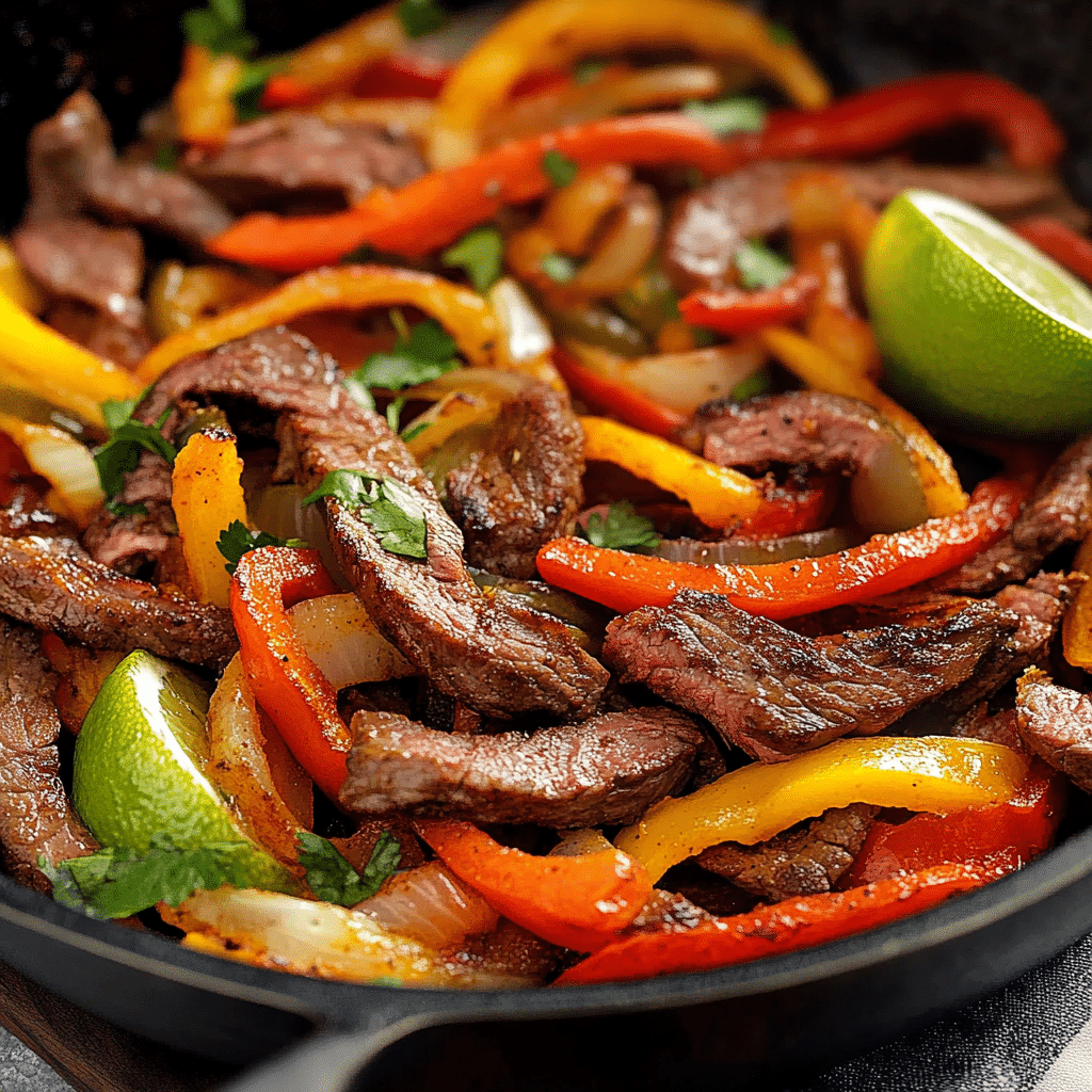 Steak Fajitas