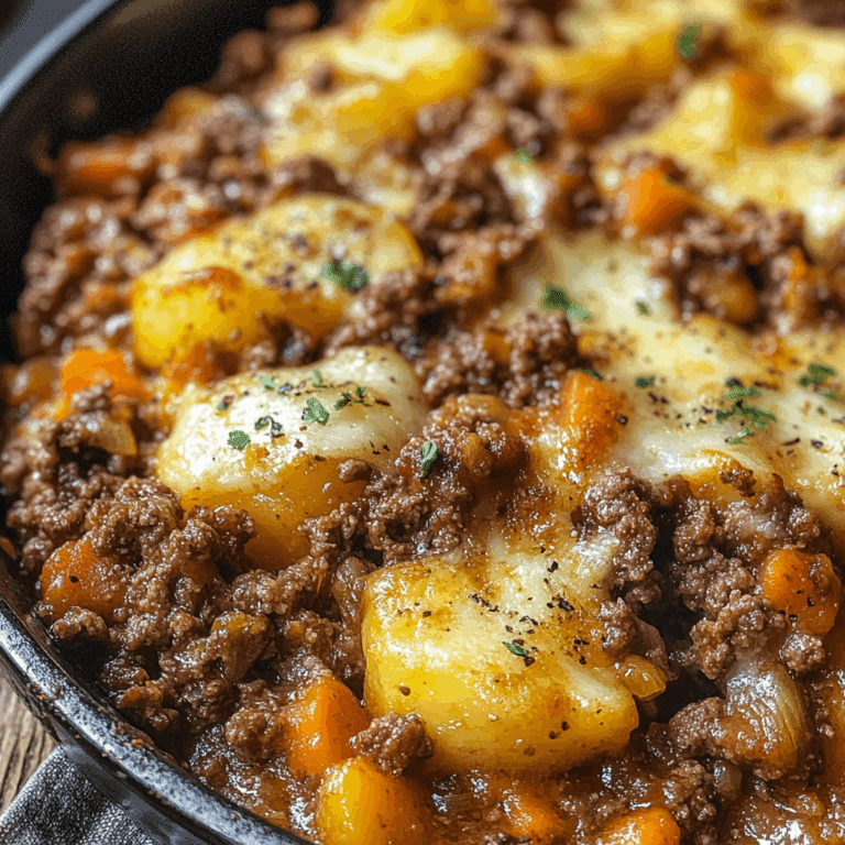 The Best Hobo Casserole Ground Beef