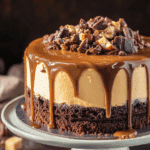 Turtle Caramel Cake