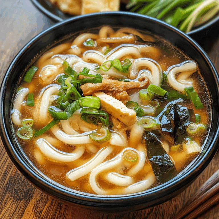 Udon Noodle Soup