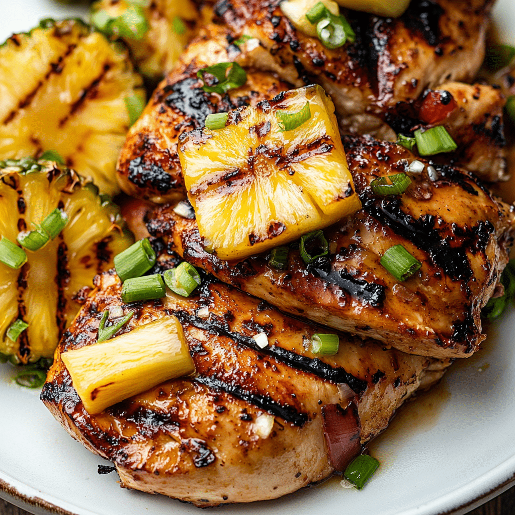 Aloha Grilled Pineapple Chicken