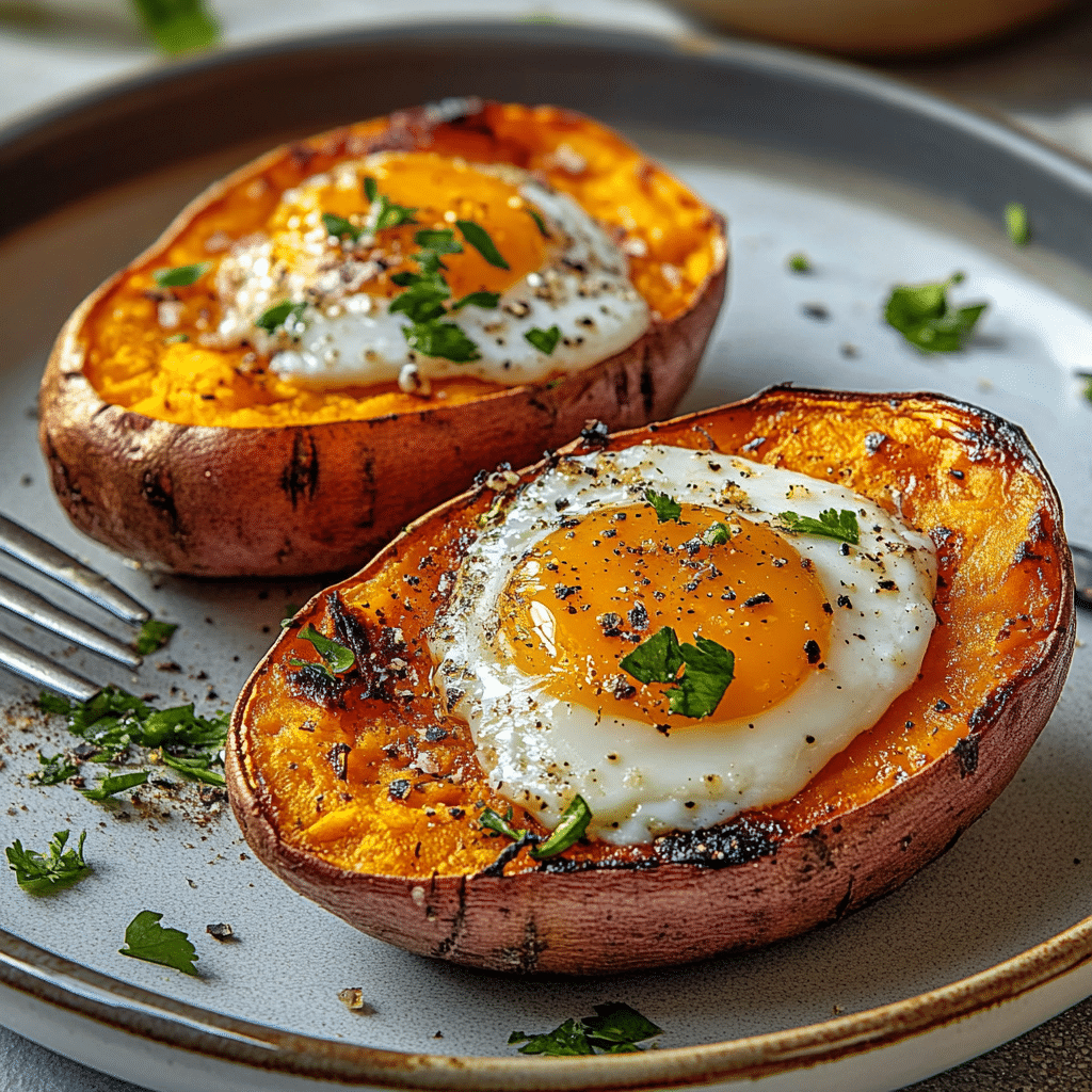 Breakfast Sweet Potatoes