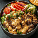 Burger Bowls with Special Sauce