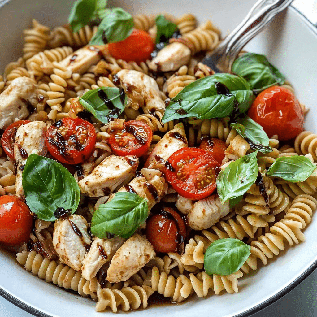 Caprese Chicken Pasta
