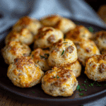 Cheesy Sausage Biscuit Bites