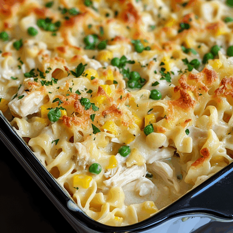 Chicken Noodle Casserole