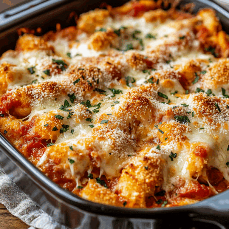 Chicken Parmesan Casserole