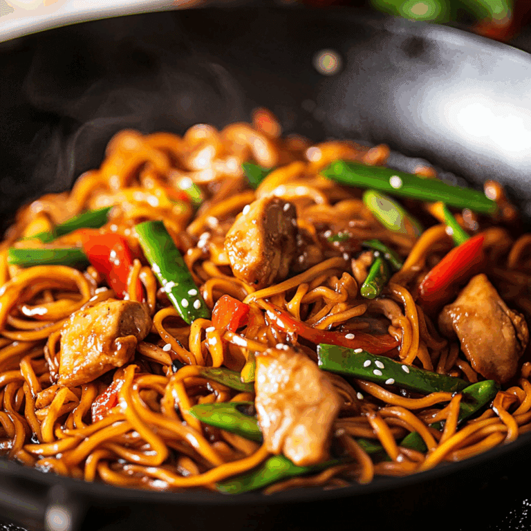 Chicken Stir Fry Noodles