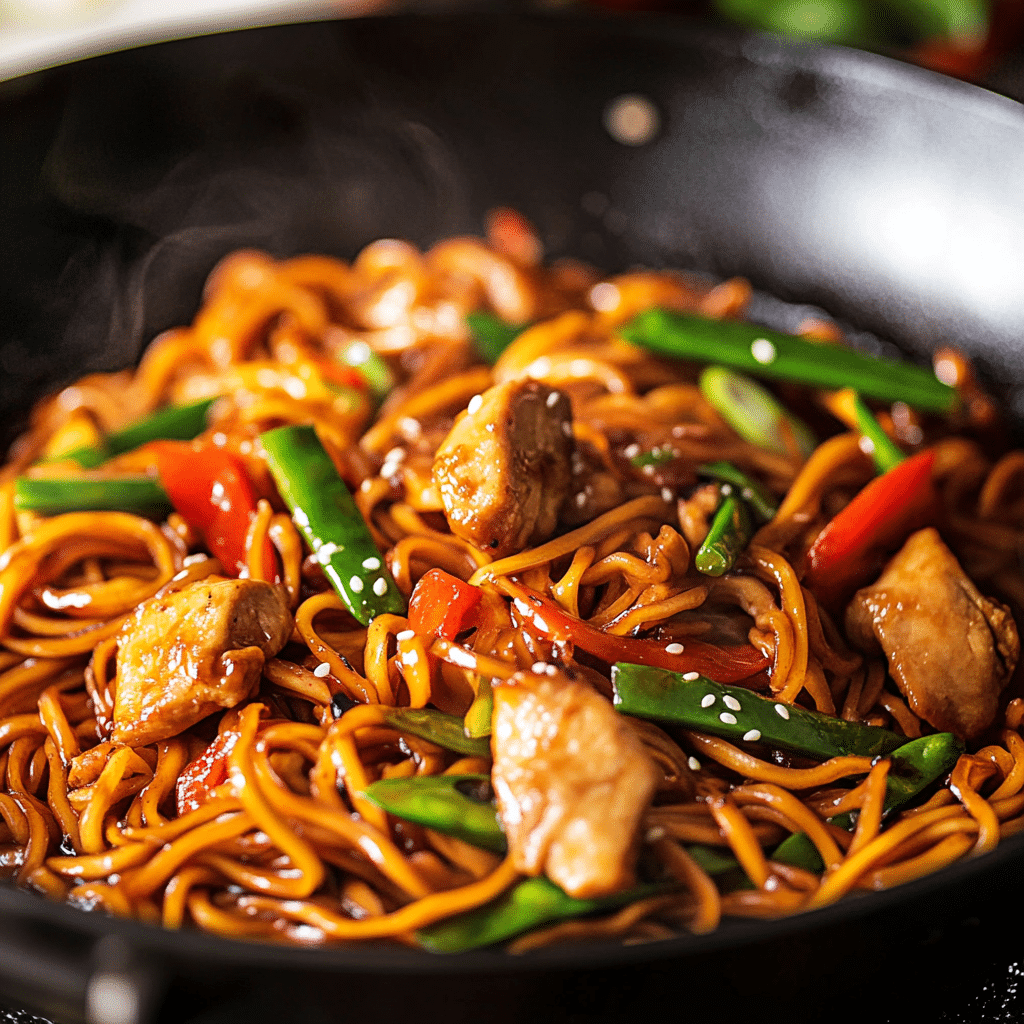 Chicken Stir Fry Noodles