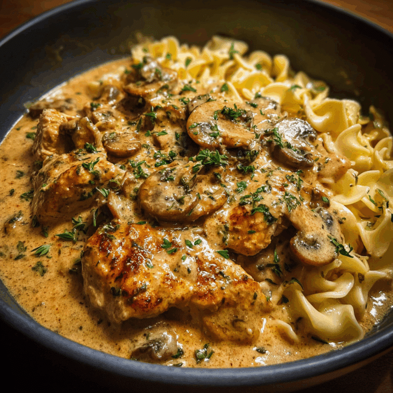 Chicken Stroganoff