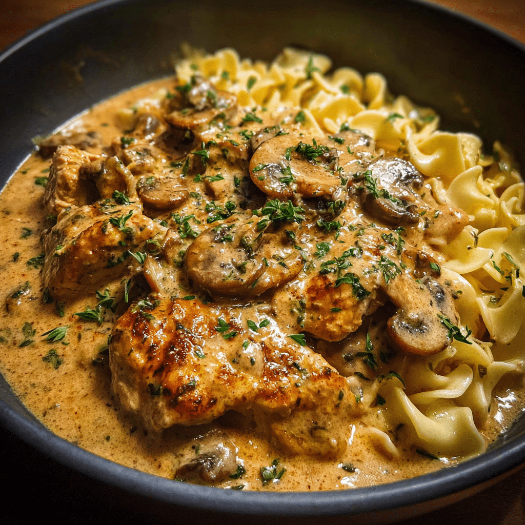 Chicken Stroganoff