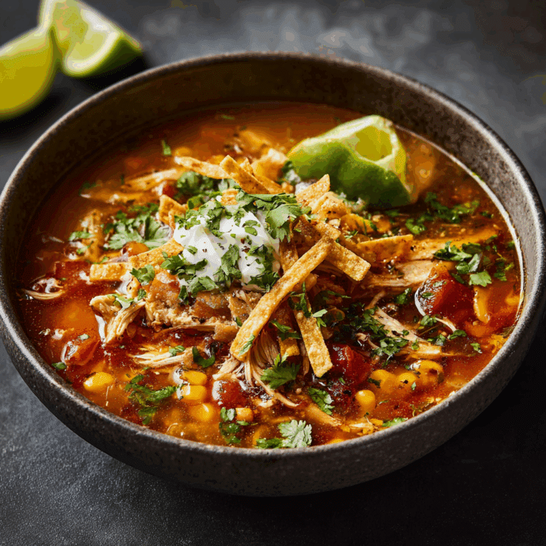 Chicken Tortilla Soup