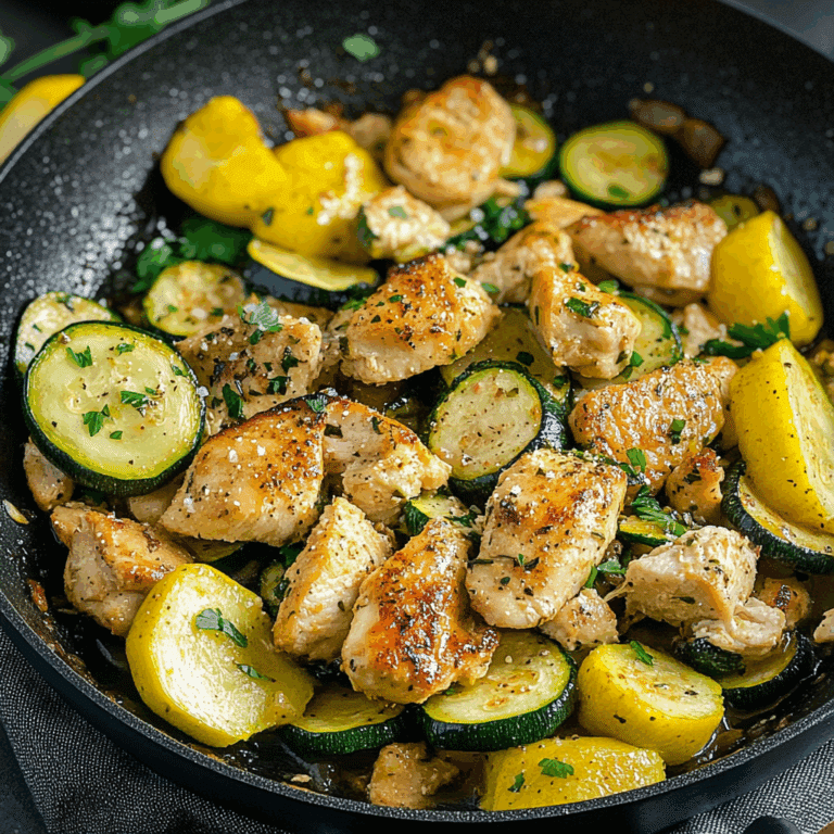 Chicken Zucchini Skillet