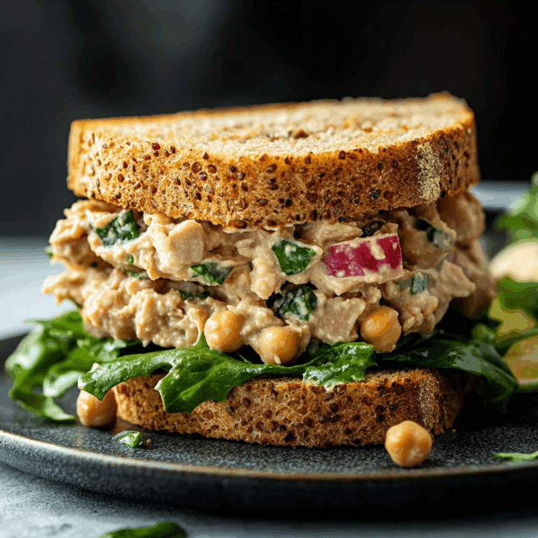 Chickpea Tuna Salad