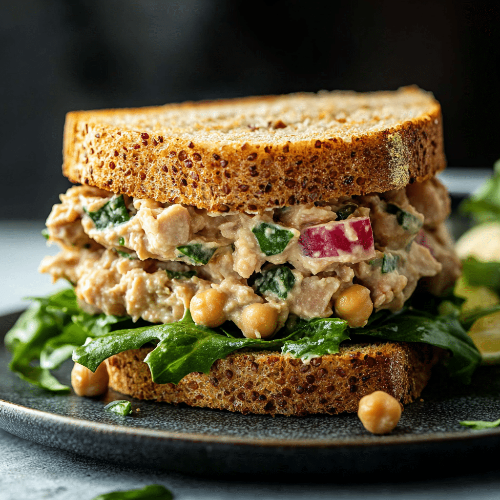 Chickpea Tuna Salad