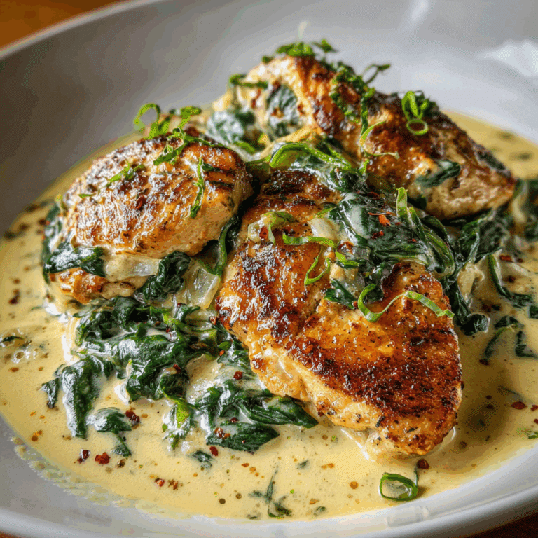 Creamy Chicken Florentine