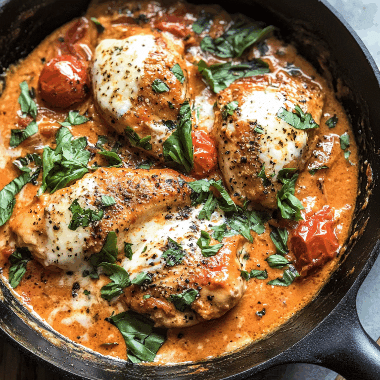 Creamy Tomato Chicken Skillet