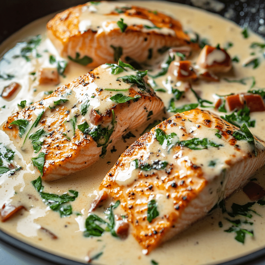 Creamy Tuscan Salmon