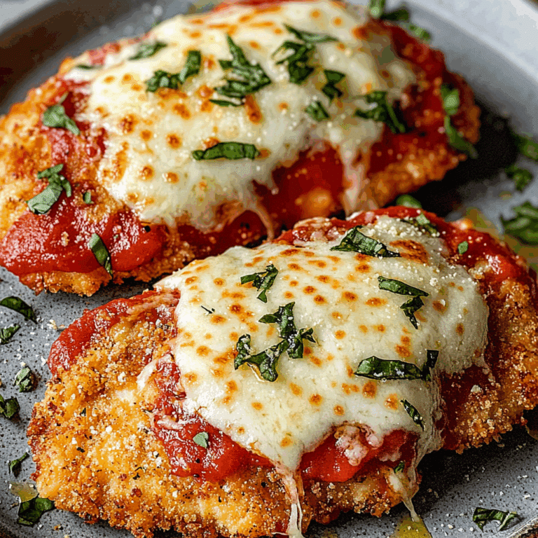 Crispy Chicken Parmesan