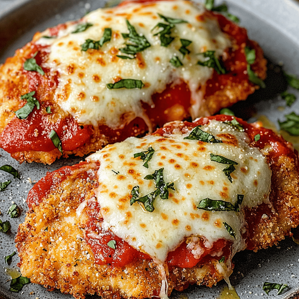 Crispy Chicken Parmesan