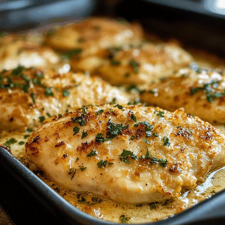 Garlic Parmesan Chicken Bake