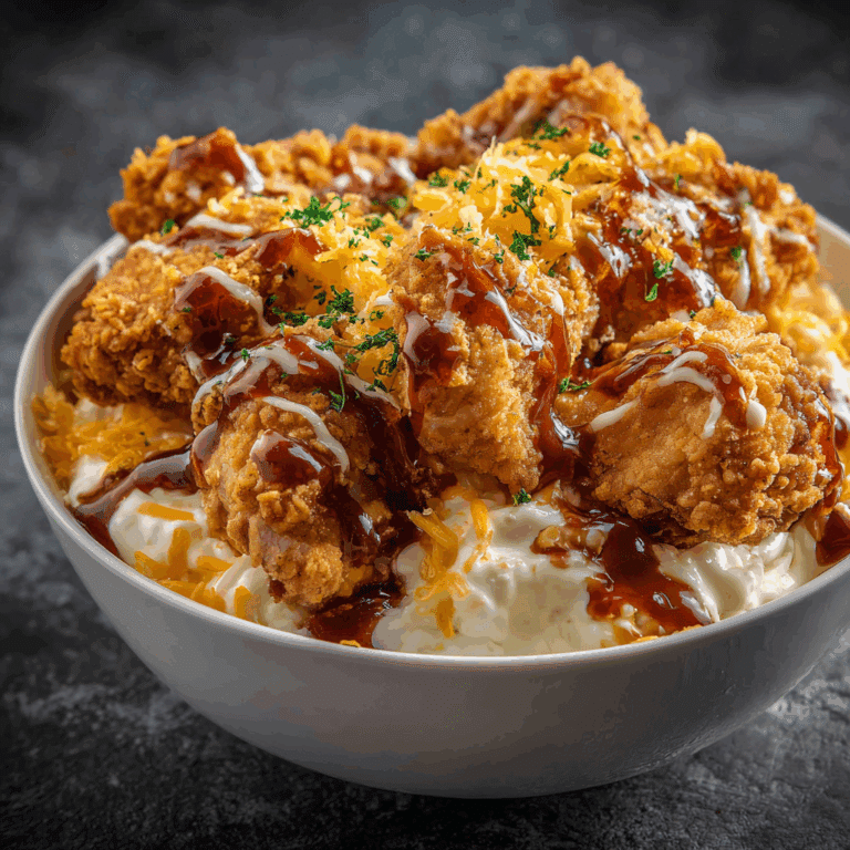 Homemade KFC Chicken Bowls