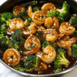 Honey Garlic Shrimp & Broccoli