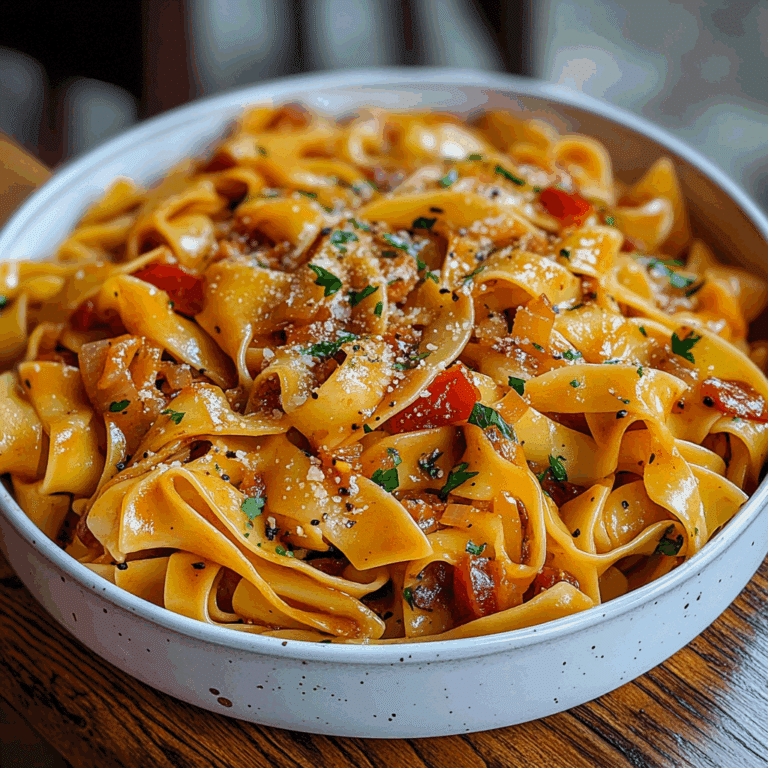 Italian Drunken Noodles