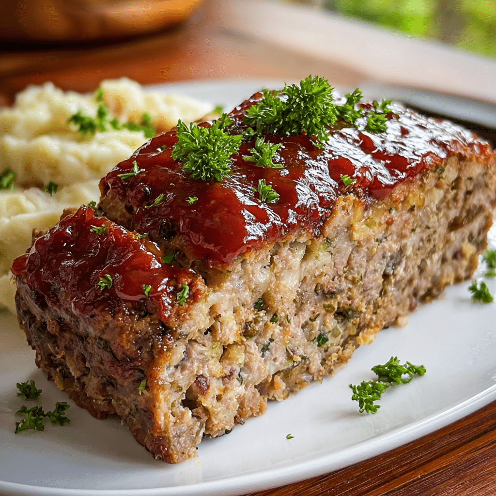 Meatloaf with Stuffing Mix