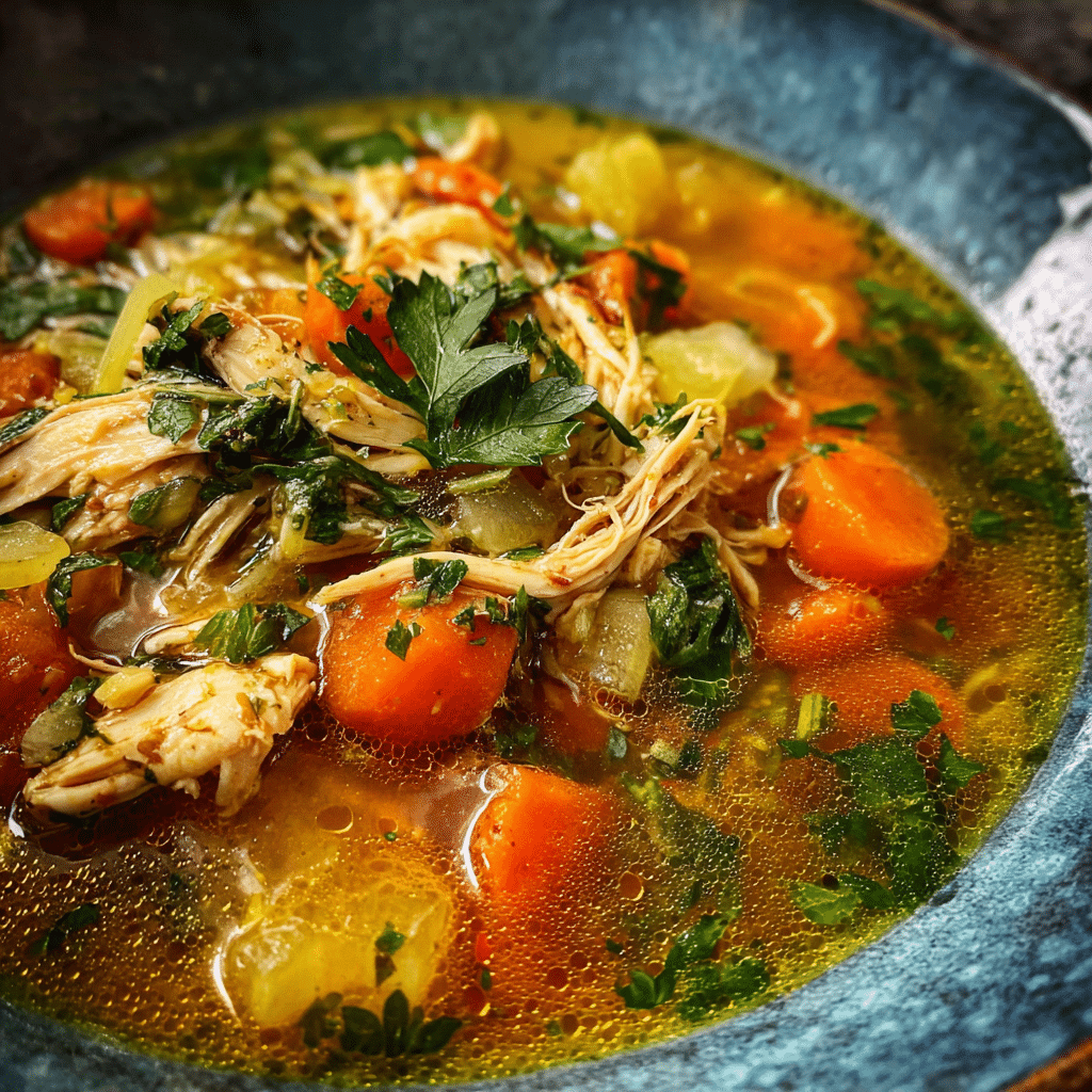 Mediterranean Chicken Soup