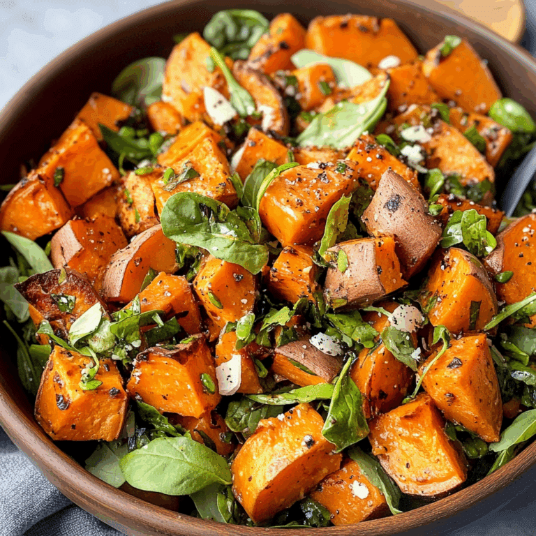 Roasted Sweet Potato Salad